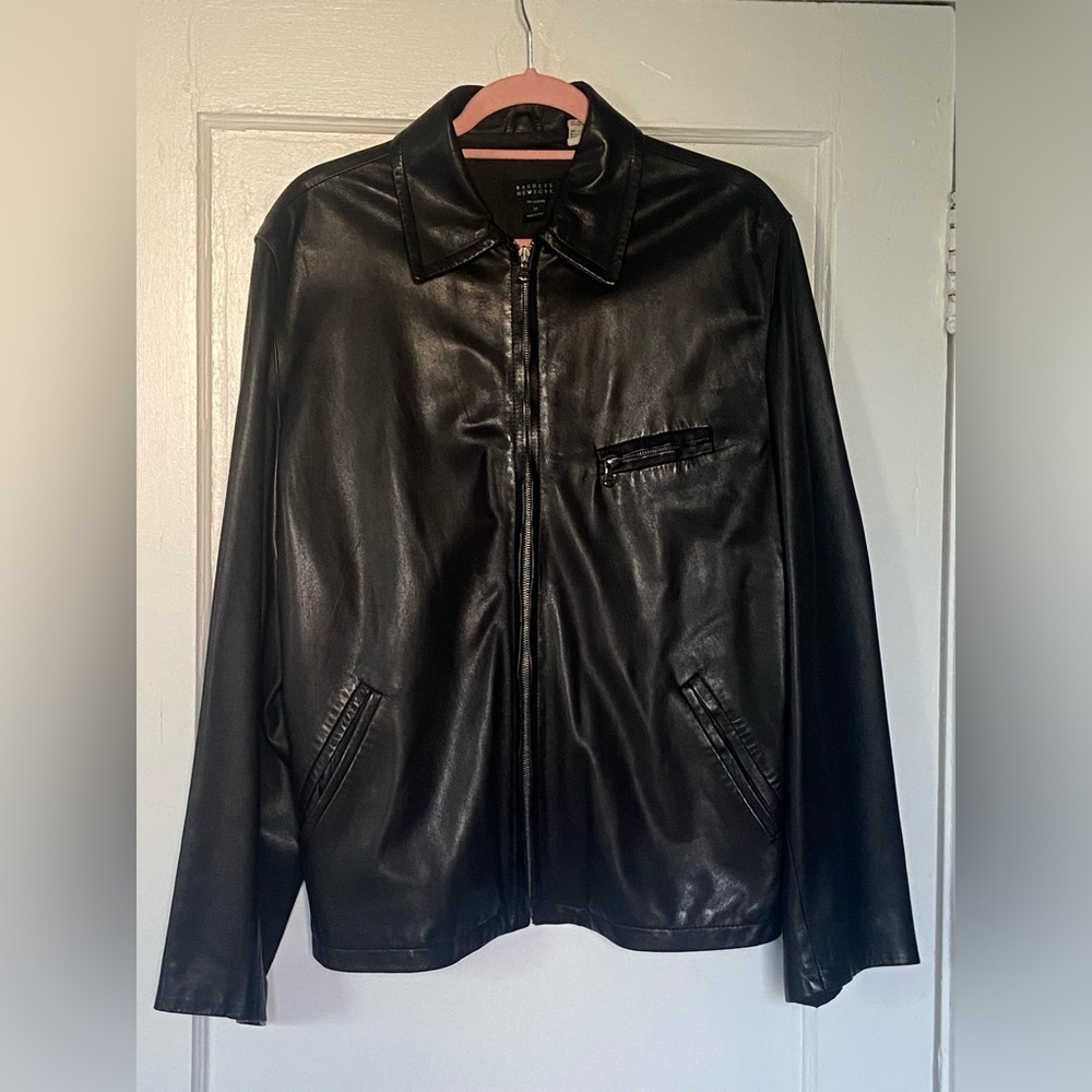 Barney’s NY Leather Jacket.